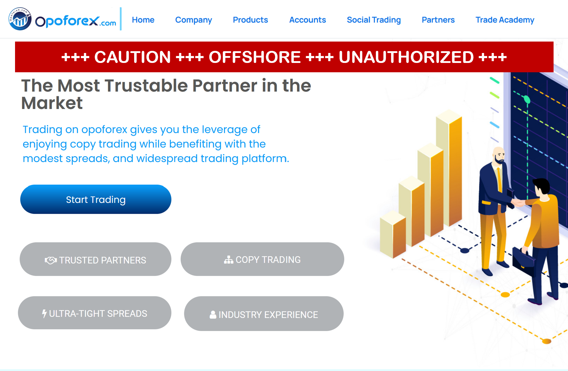 investor warning against Opoforex offshore broker
