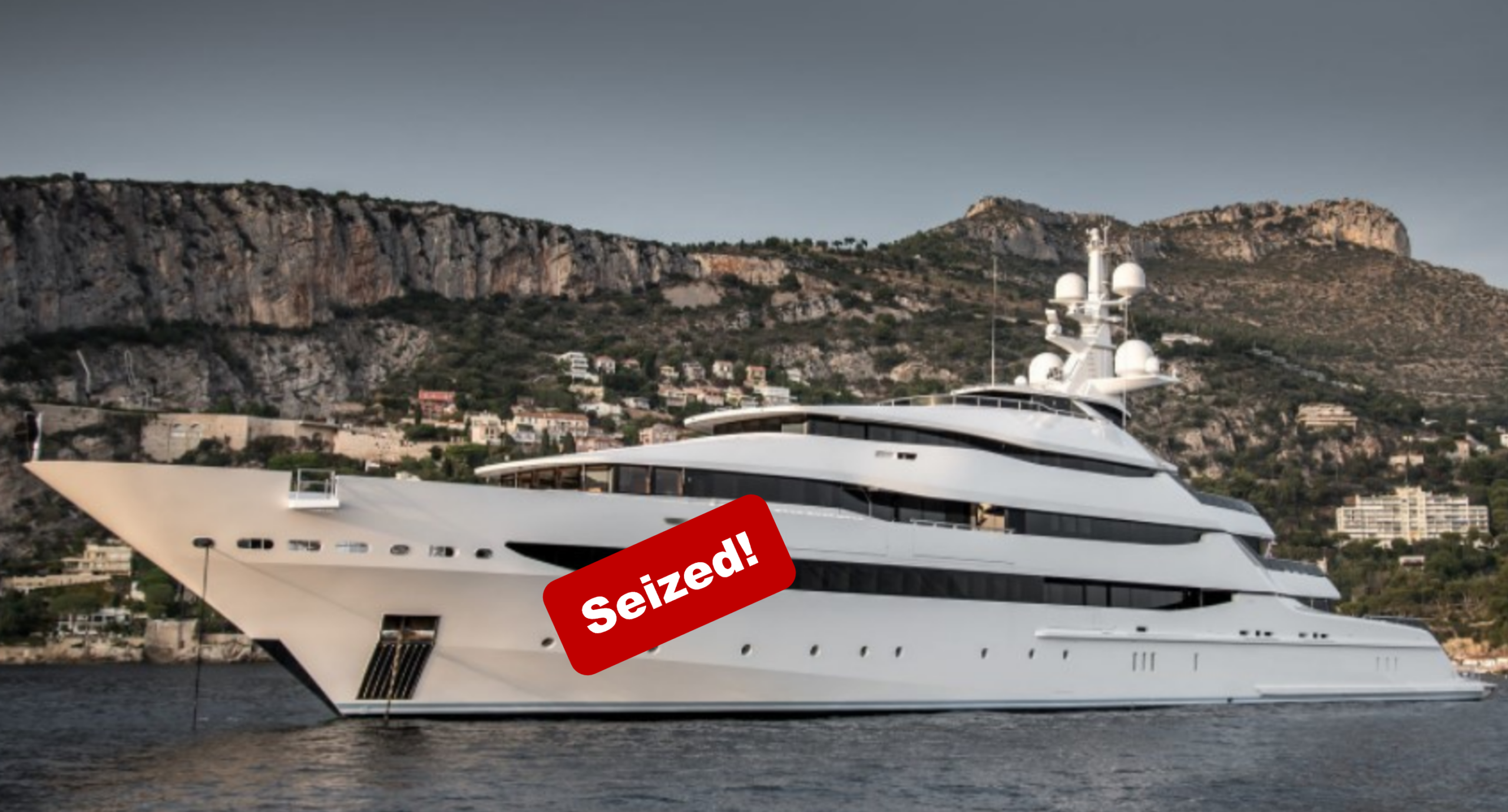 Superyacht Amore Vero seized Superyacht Amore Vero seized by French authorities