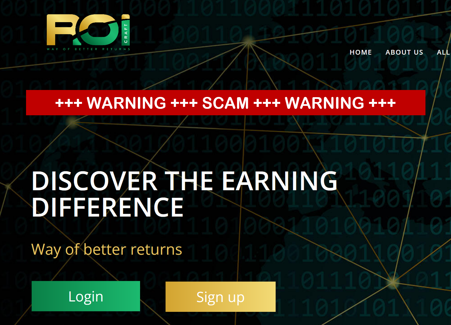 ROICRAFT FI Investor warning against ROICRAFT broker scam