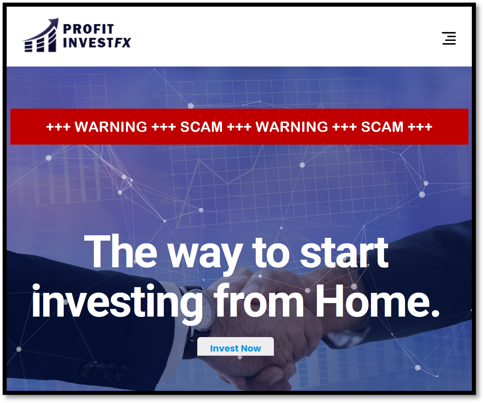 ProfitInvestFX FI investor warning against ProfitInvestFX broker scam on FinTelegram