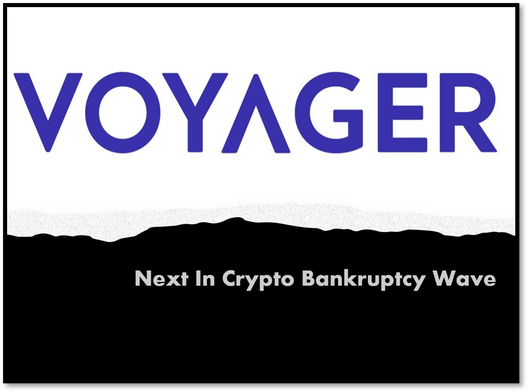 Voyager FI Crypto broker Voyager filed for Chapter 11 bankruptcy