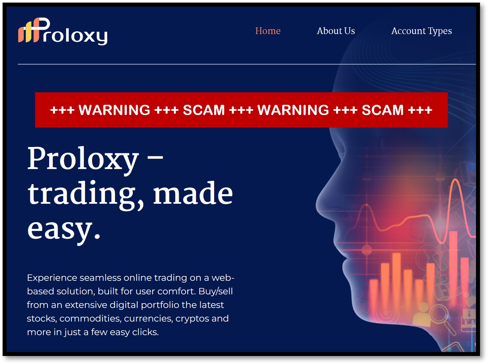 Proloxy FI investor warning against Proloxy broker scam