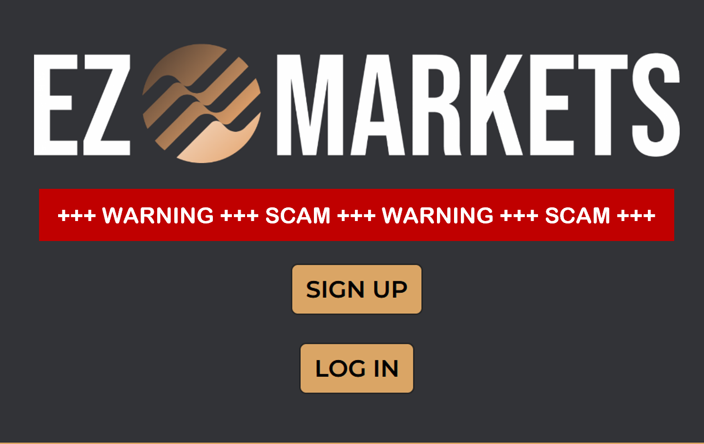EZMarkets FI Investor warning against EZMarkets broker scam