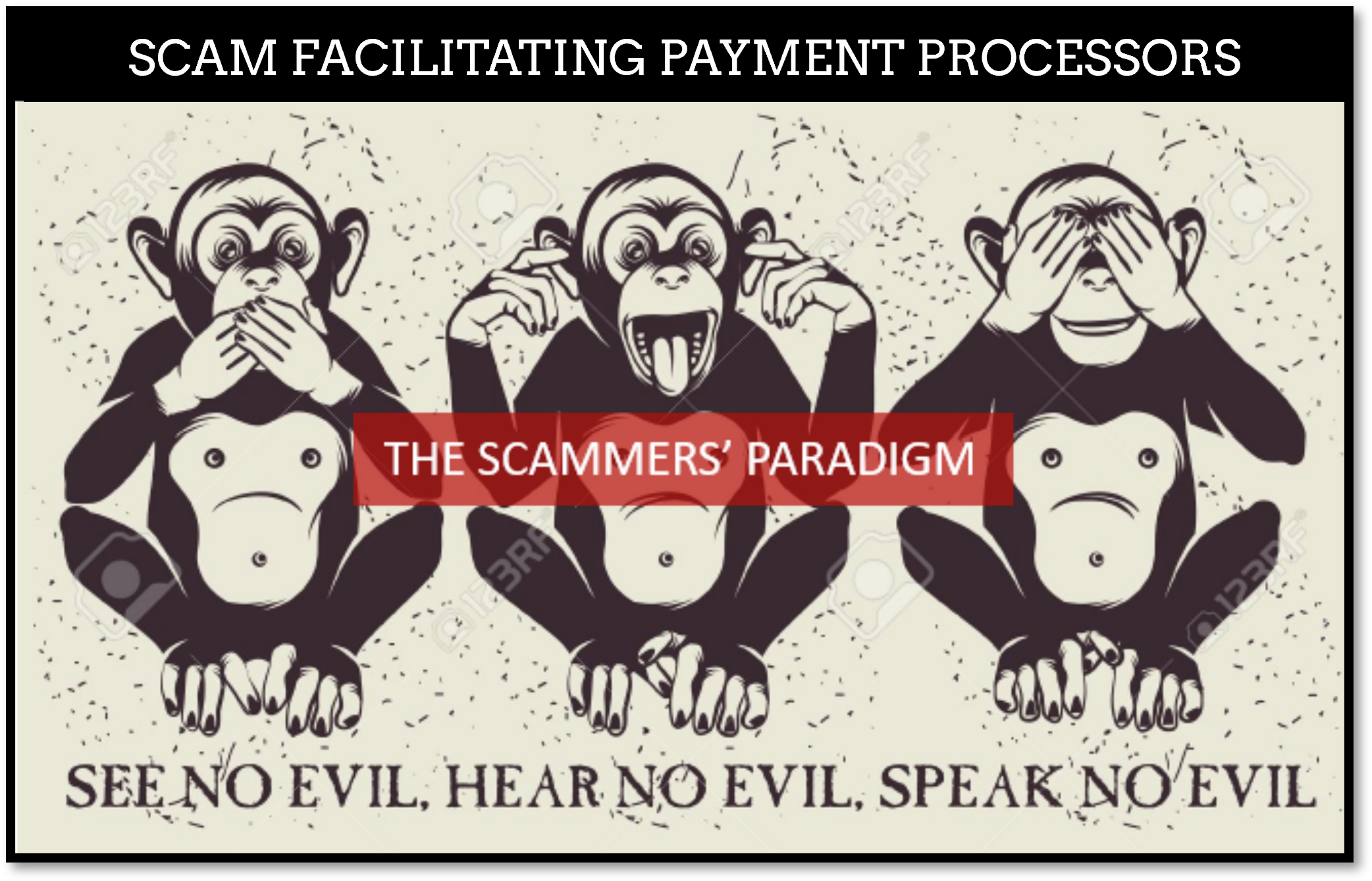 Three Wise Monkeys The 3 Wise Monkeys approach at BridgerPay
