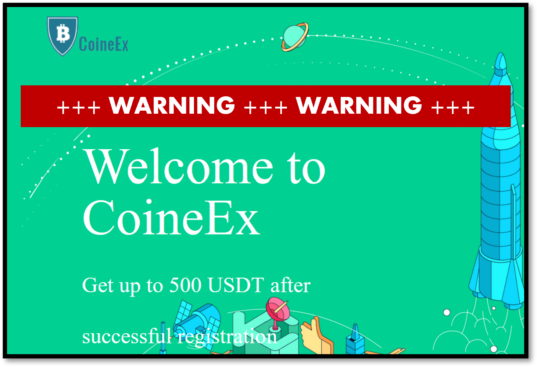 FMA warns against crypto exchange CoinEx