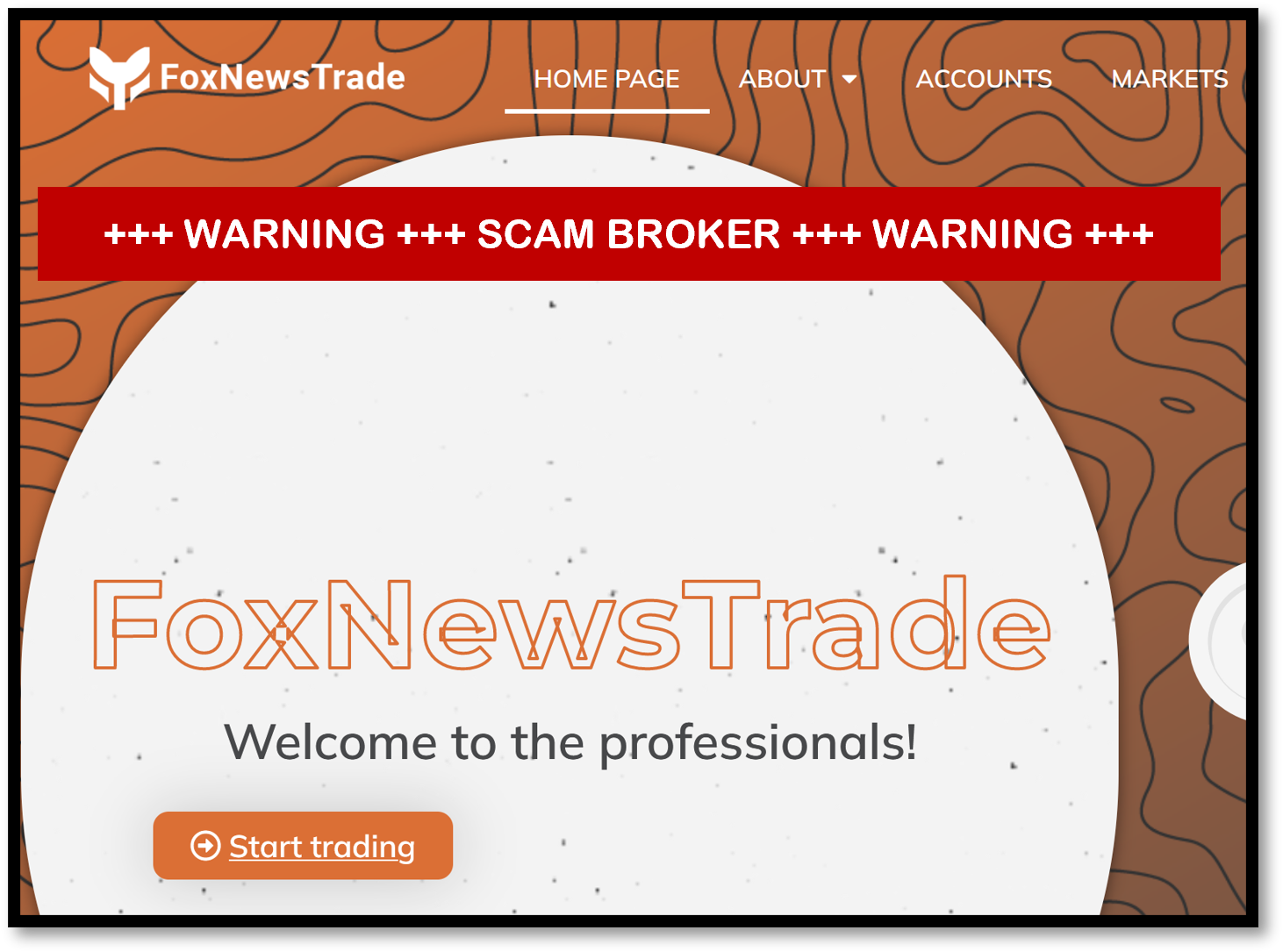 Investor warning against FoxNewsTrade