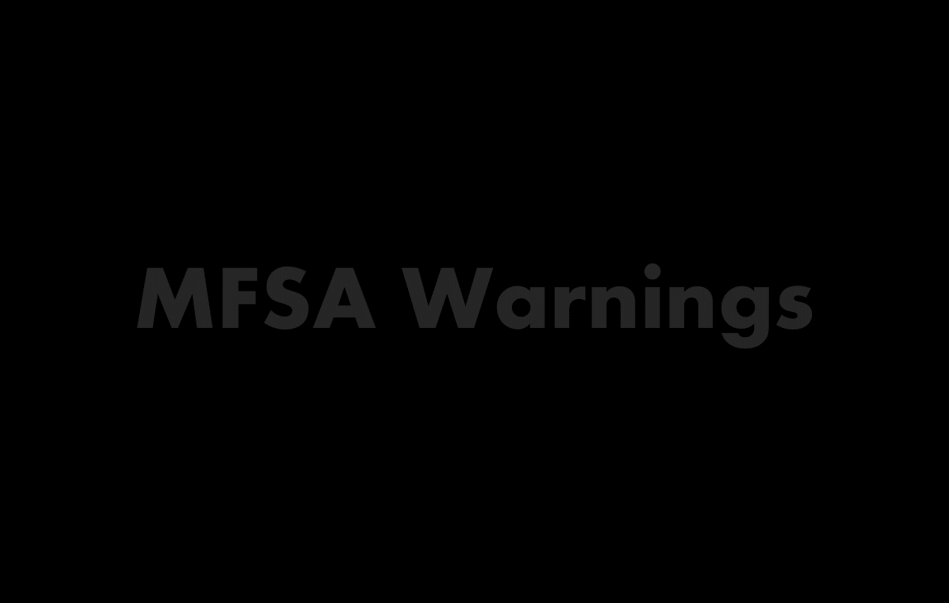 MFSA warnings MFSA warns against crypto schemes