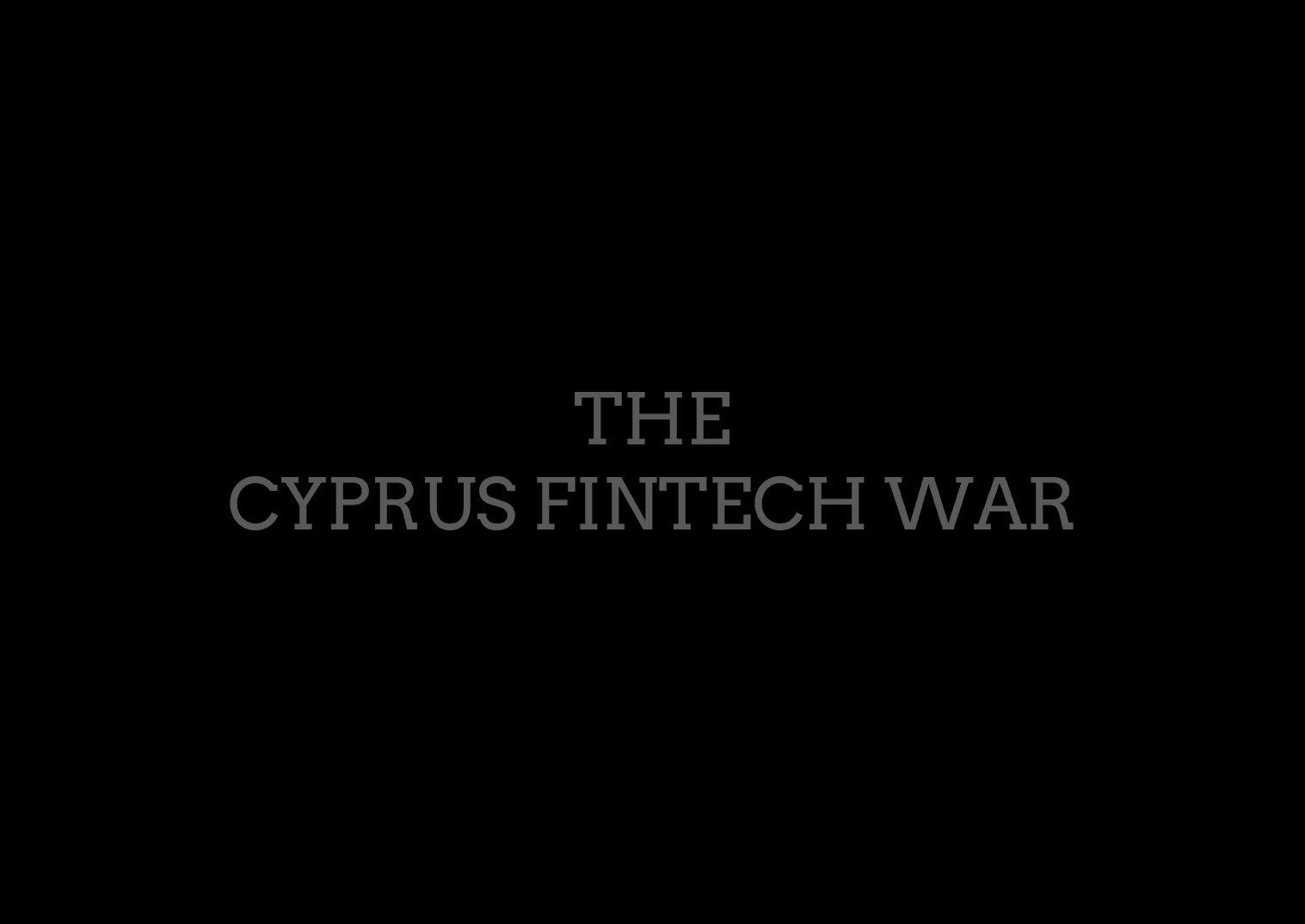 Cybercrime FinTech War