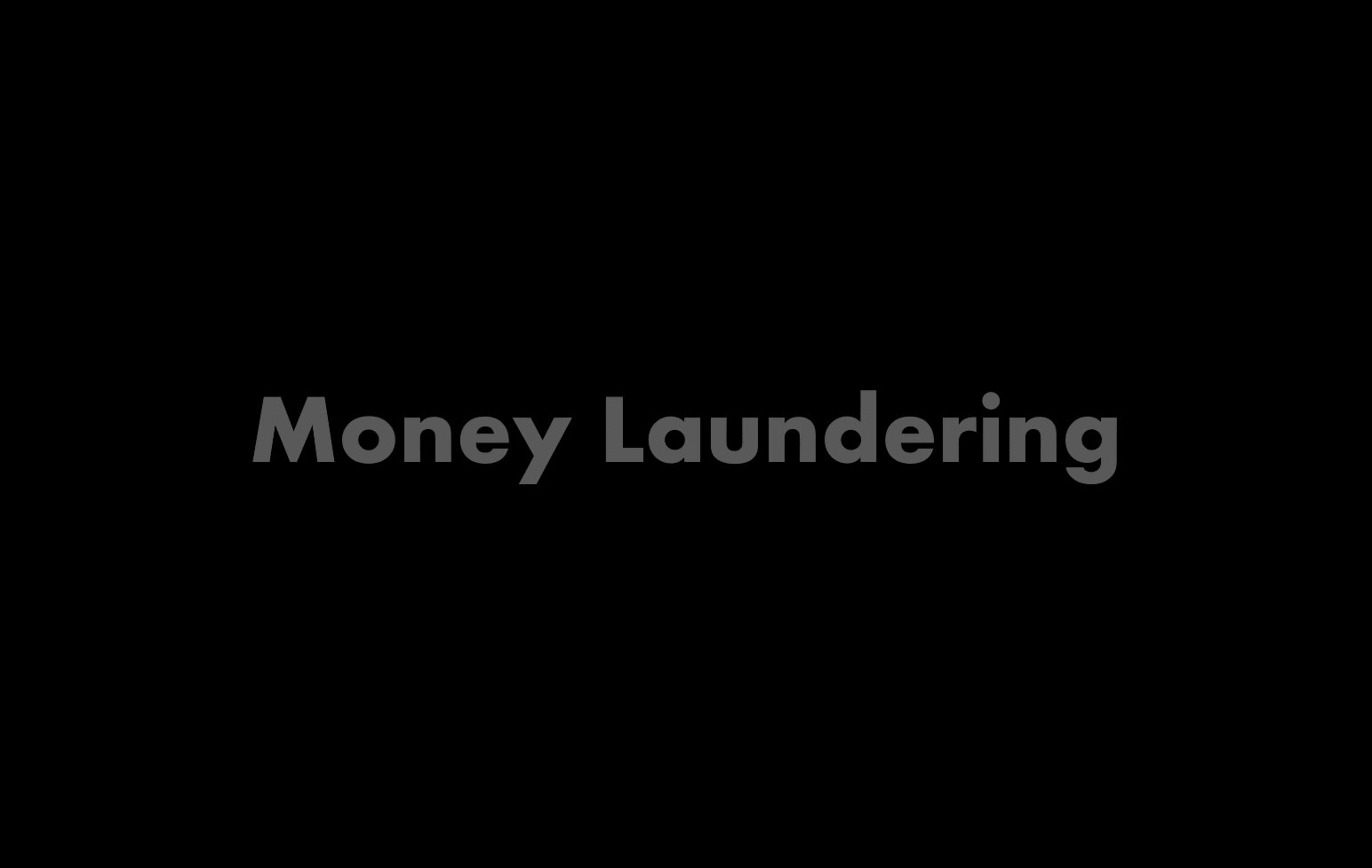 Money Laundering via crypto