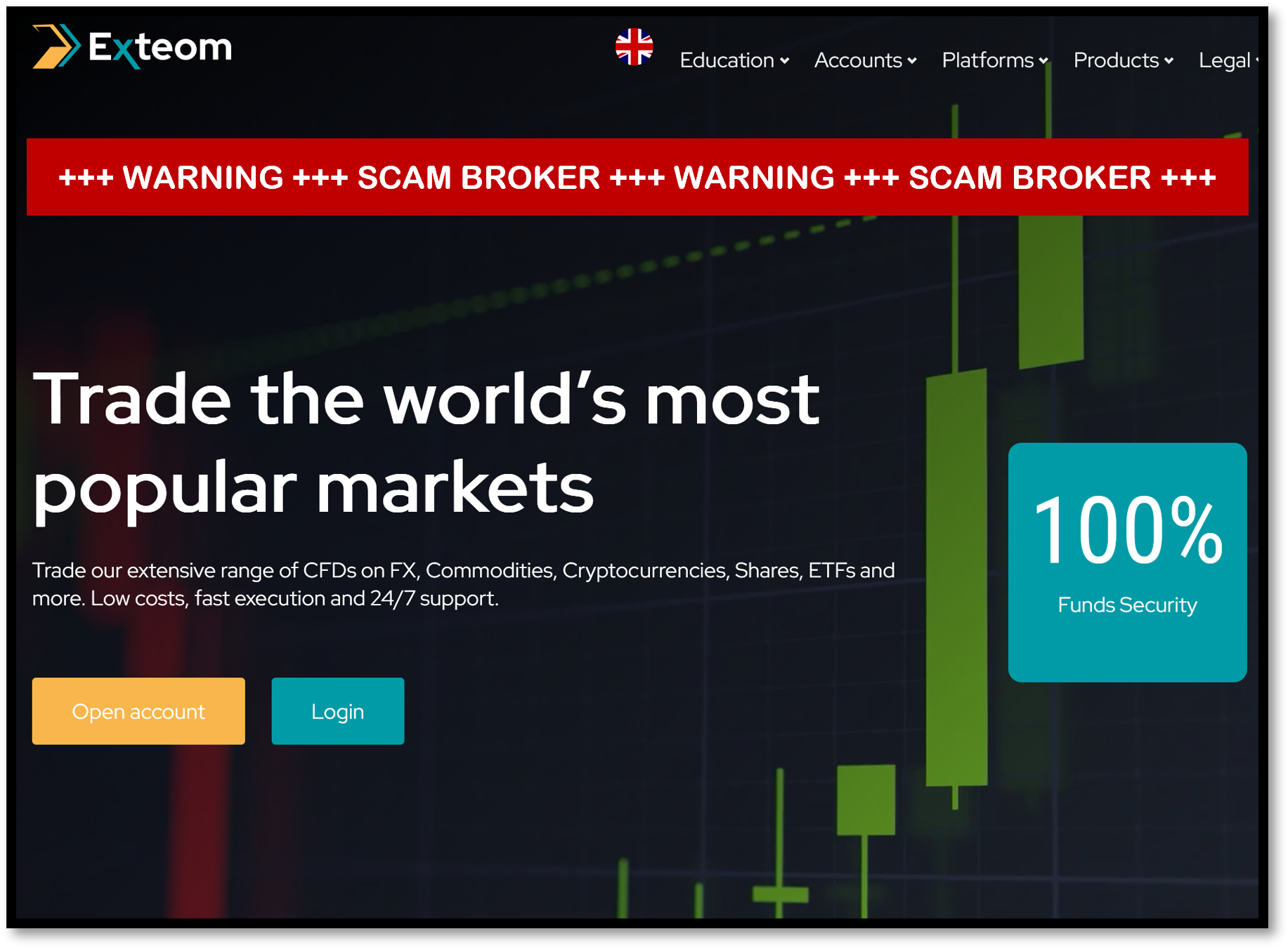 Exteom FI urgent warning against Exteom broker scheme