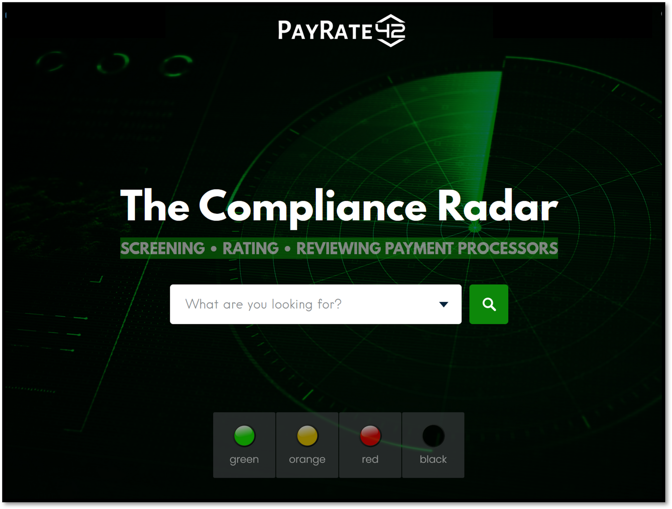 PayRate42 Screen 1 Introducing PayRate42