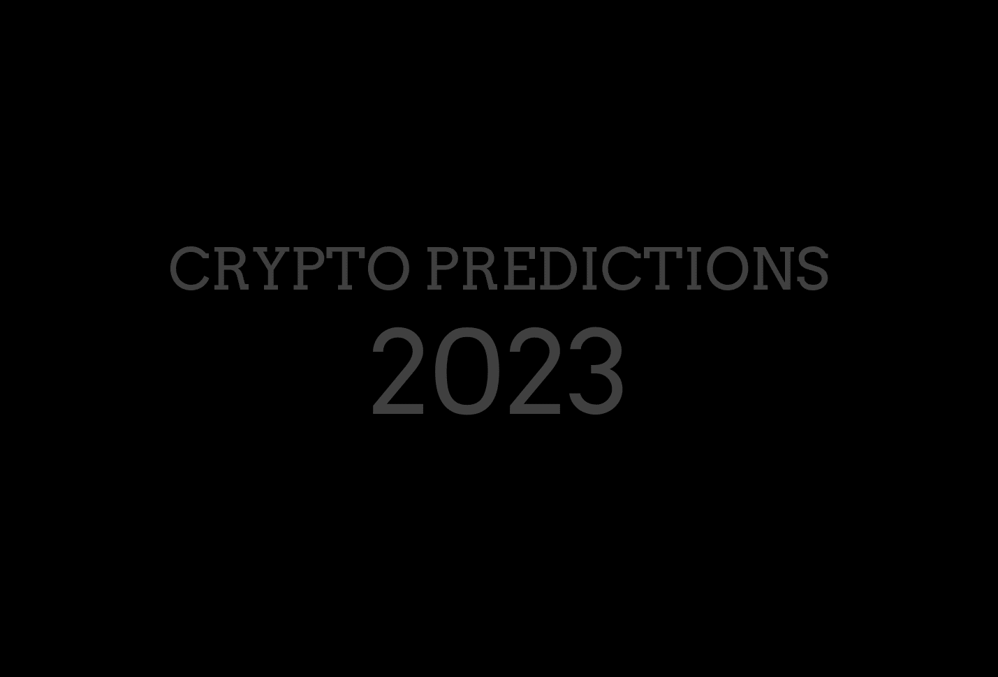 Crypto Predictions 2023 ChatGPT interview and crypto predictions 2023