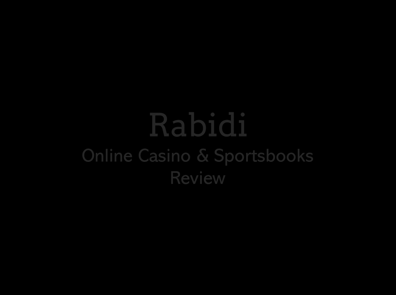 FinTelegram review on Online casino operator Rabidi and its payment processors