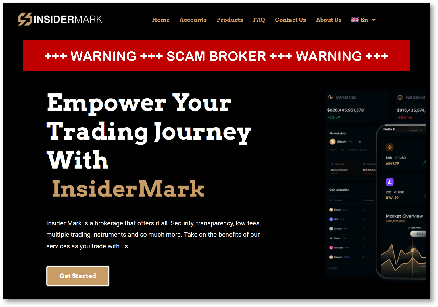 InsiderMark FI Fintelegram warns against broker scam InsiderMark
