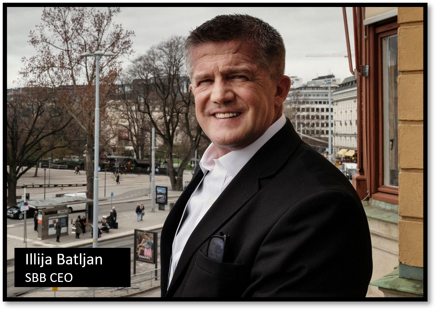 Illija Batljan SBB SBB CEO Illija Batljan