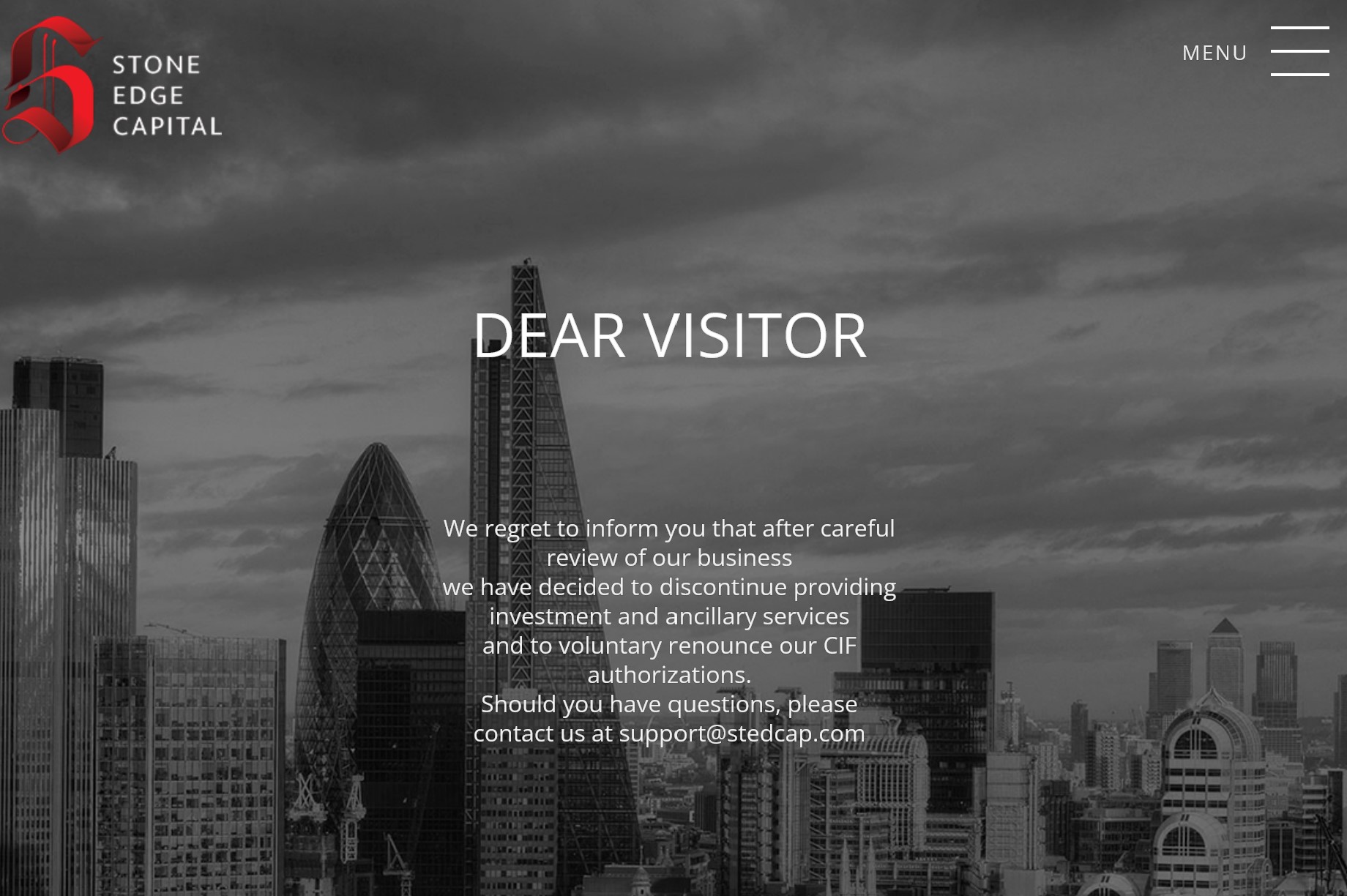 Stone Edge Capital CySEC revoked license of Stone Edge Capital