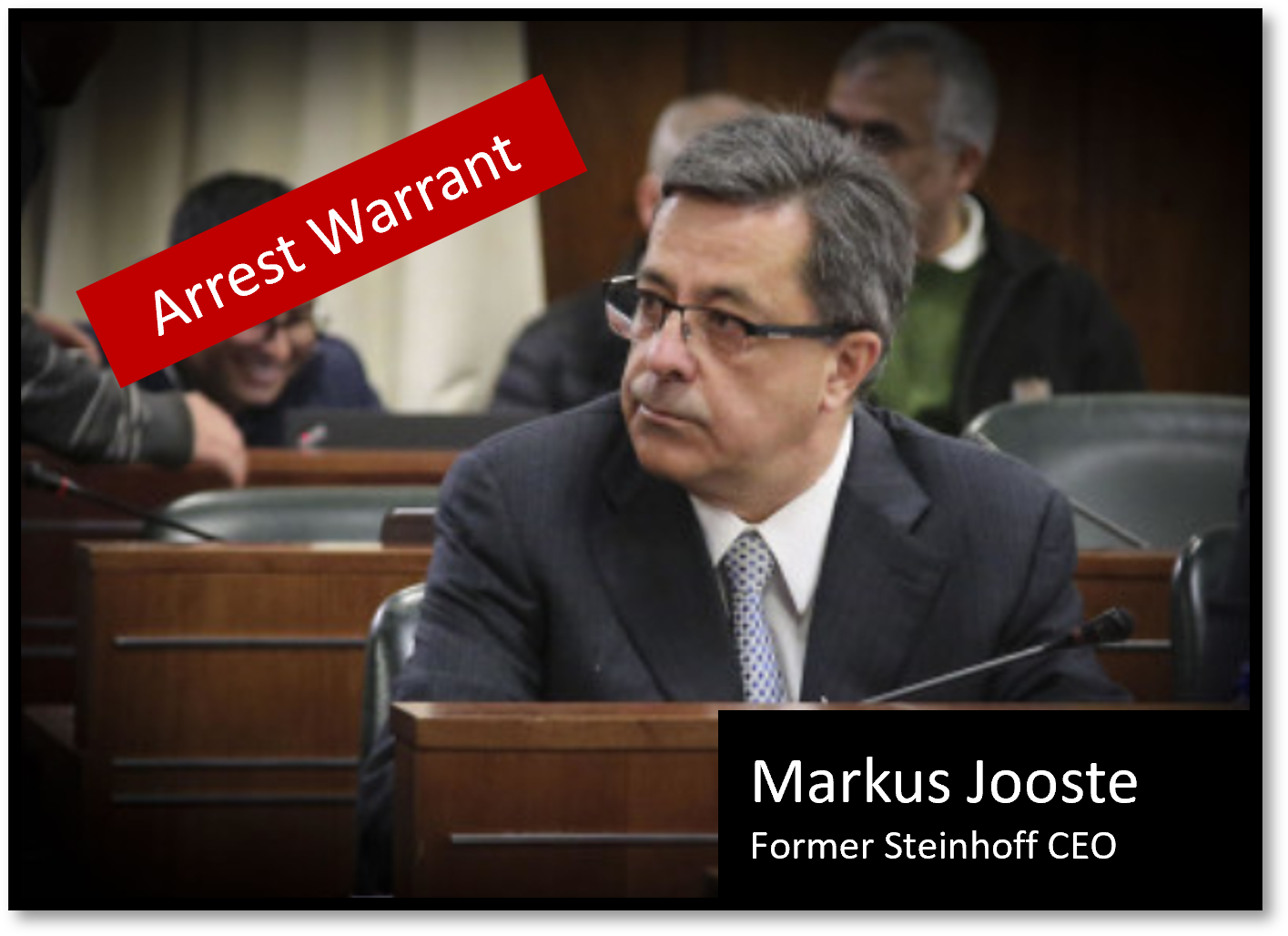Markus Jooste Steinhoff Arrest Warrant against former Steinhoff CEO Markus Jooste