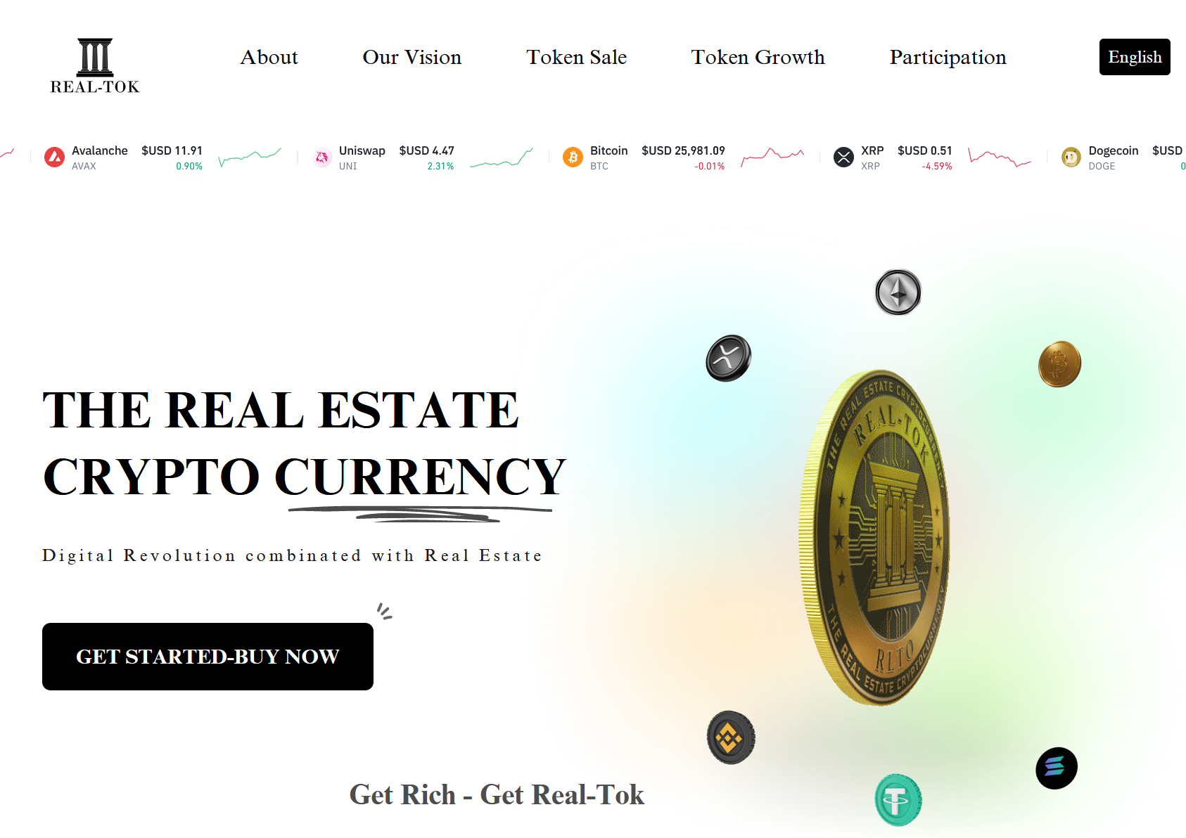 REAL TOK Flanagans The REAL-Tok ICO issued by Austrian REALTO Group