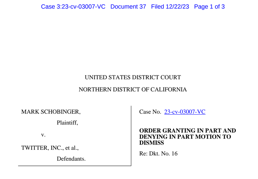 X Bonus Schobinger X suit be former executive over promised bonus payments