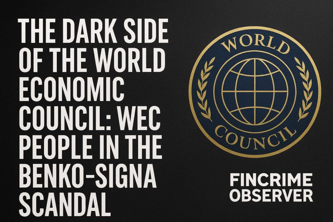 WEC Benko The connections between the World Economic Council and Rene Benko